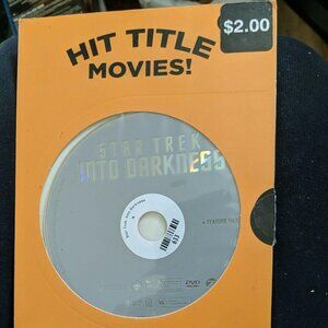 Star Trek Into Darkness DVD Previously Viewed Movies U Buy Orange Case